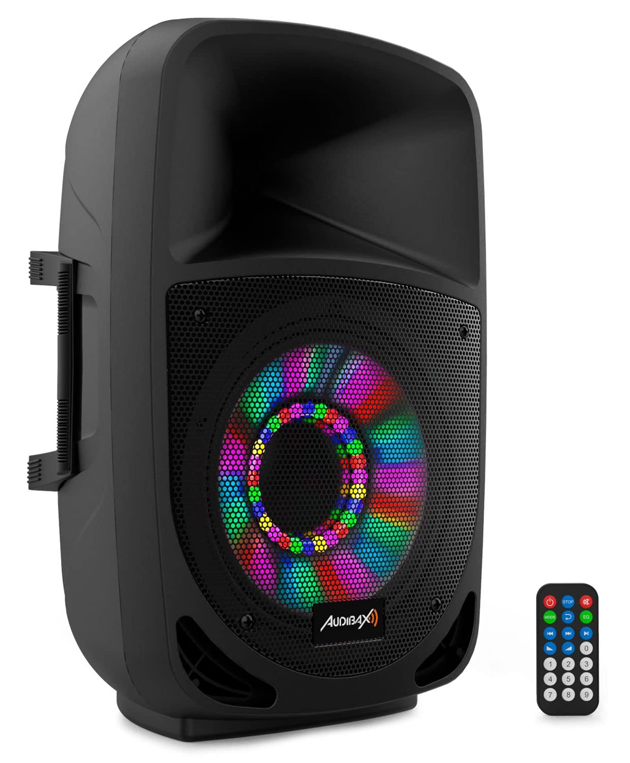 Audibax Vegas 10 Altavoz Profesional Bluetooth 10" + Motor 1 pulgada y Efectos Lumínicos