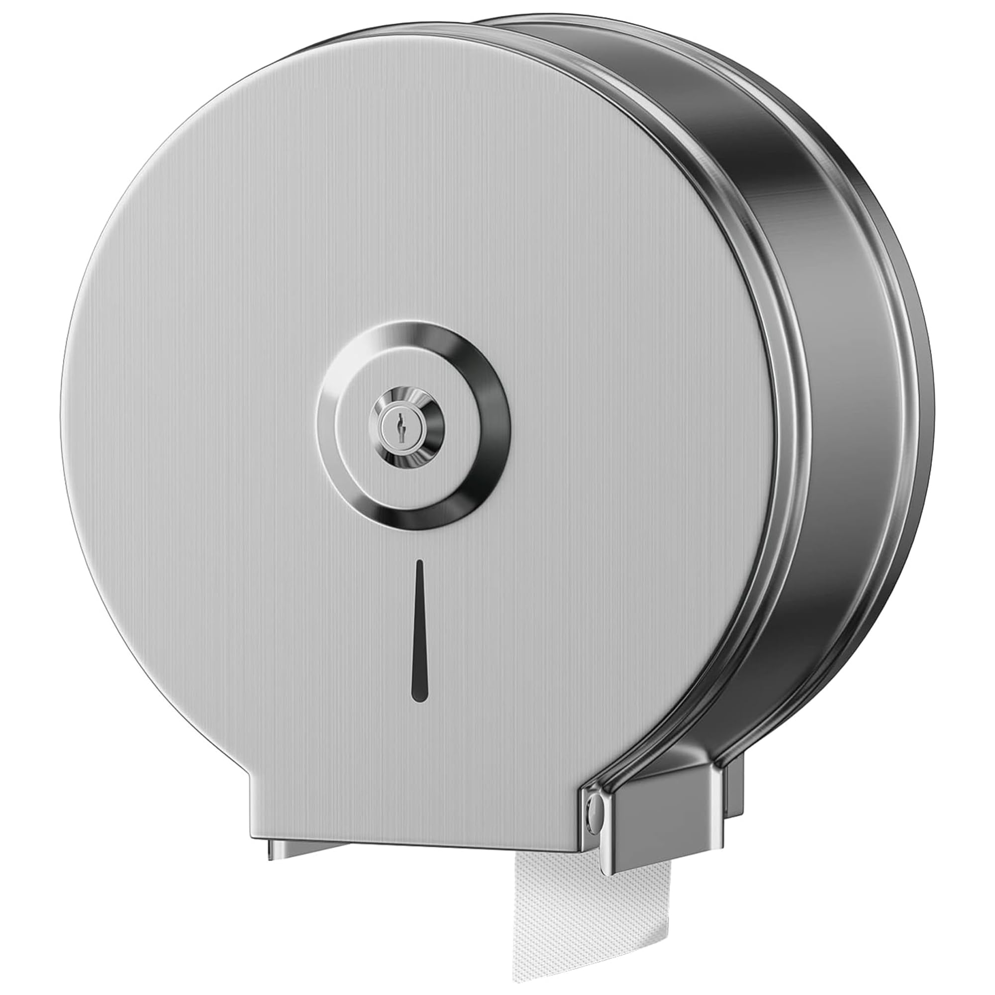 Dispensador de toallas de papel NICEME de acero inoxidable con cerradura diametro 255mm
