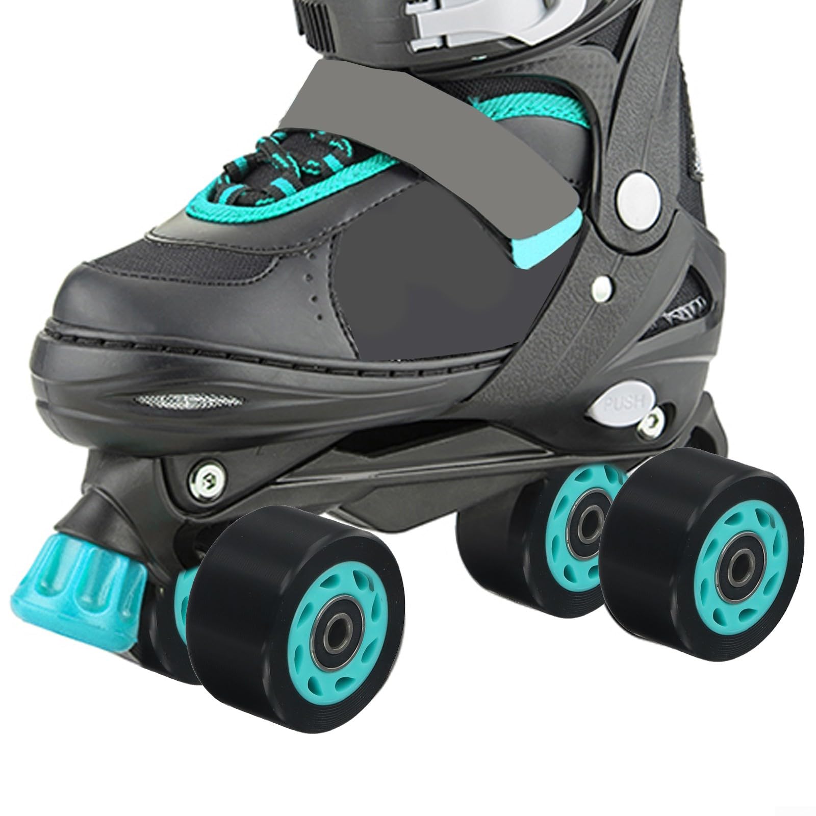 8 Pcs 58Mm X 39Mm Indoor Quad Roller Skate Wheels, Roller Skate Wheels For Double Row Skating, Quad Skates And Skateboard Outdoor Or Indoor Roller Derby Speed Skating Roller Skates Accessories