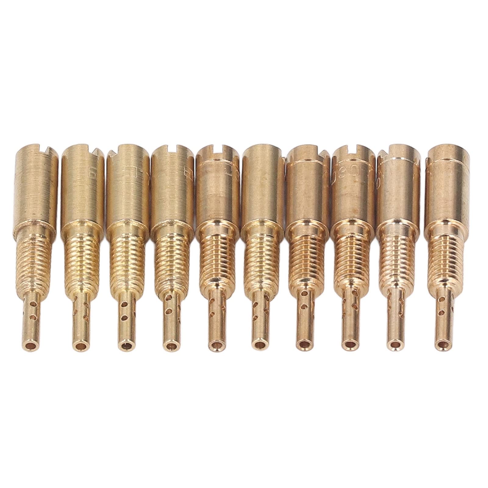 Pilot Slow Jet Kit, Easy Installation Carburetor Pilot Slow Jet Metal 15-25 30-40 Mikuni HS40 HSR42