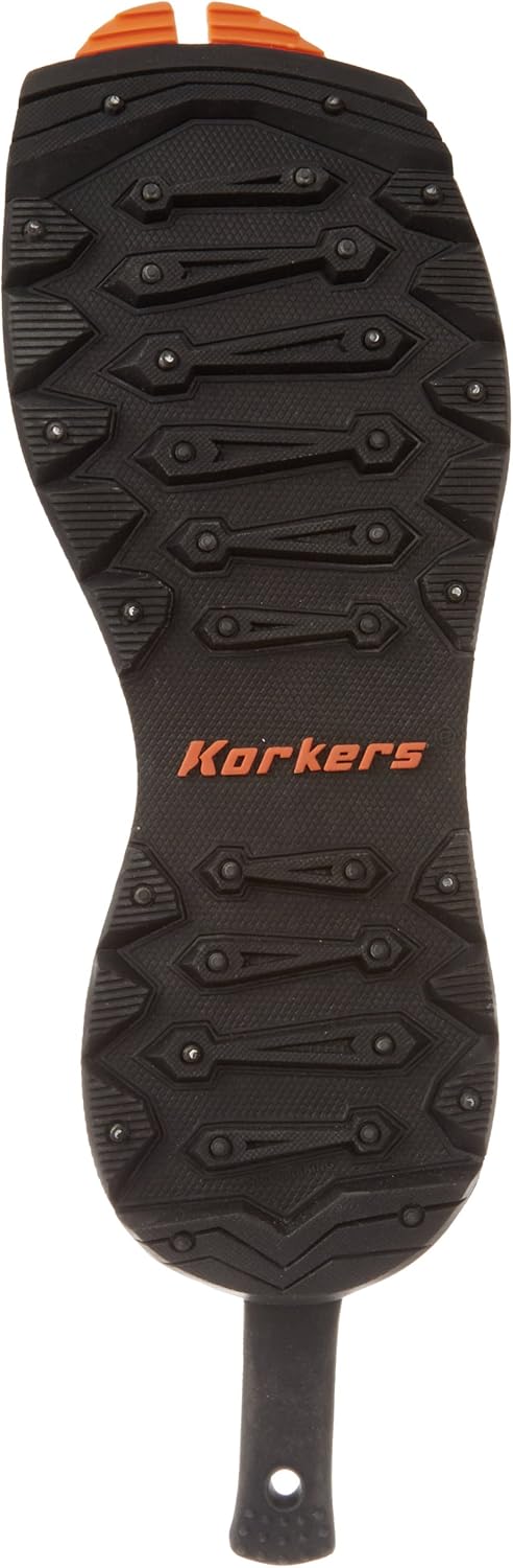 Korkers SnowJack with SnowTrac and IceTrac Outsoles Outdoor Boots 12 Black