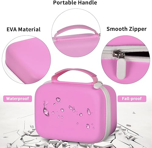 Miniatura 3 de Funda para cámara infantil compatible con Esoxofforce, para Dudragon, para Bofider, Letshaha, Masterbee, Dylanto, Mgaolo Instant Print Camera,