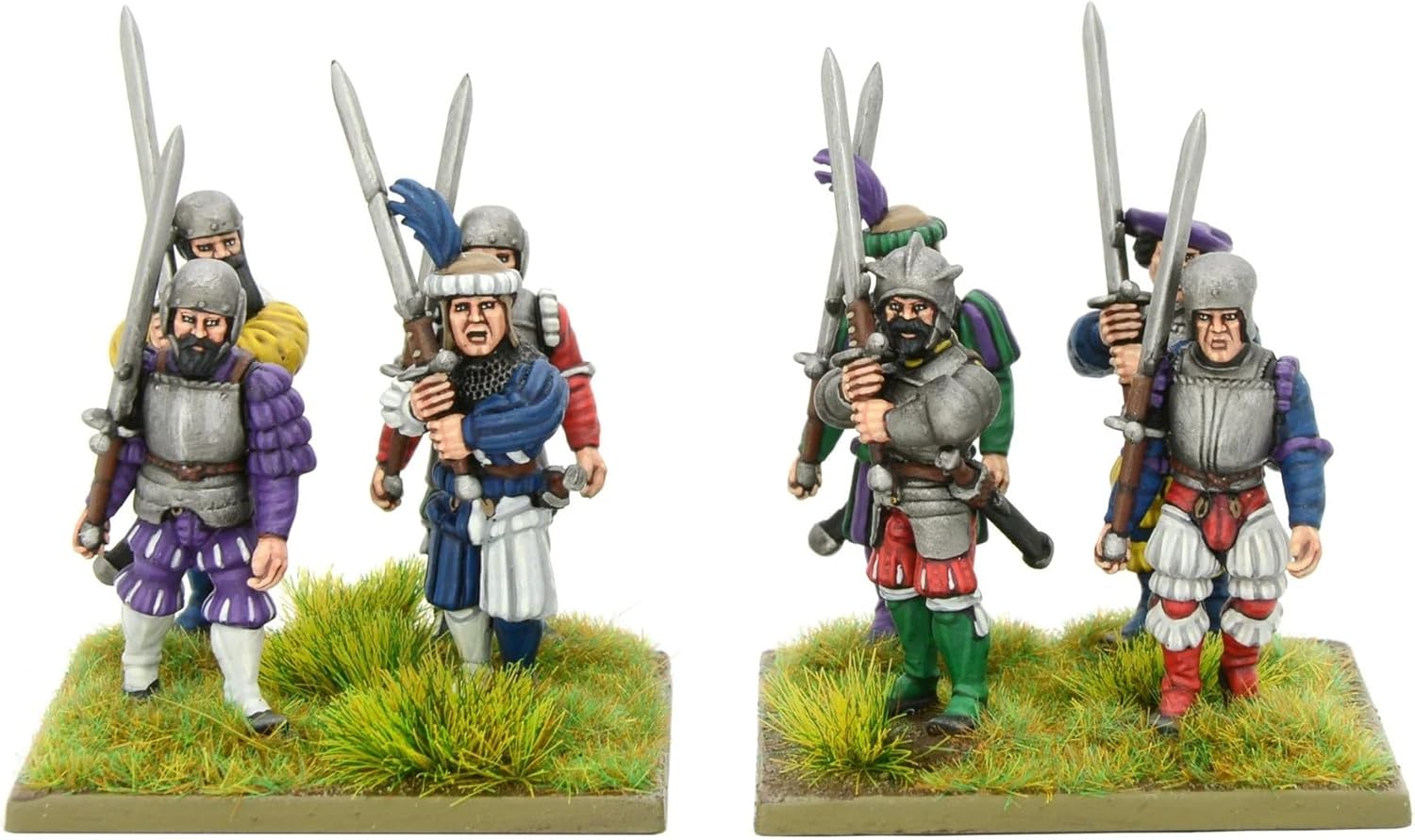 Warlord Games, Pike and Shotthe - Landsknechts with Zweihanders, Wargaming Miniatures É