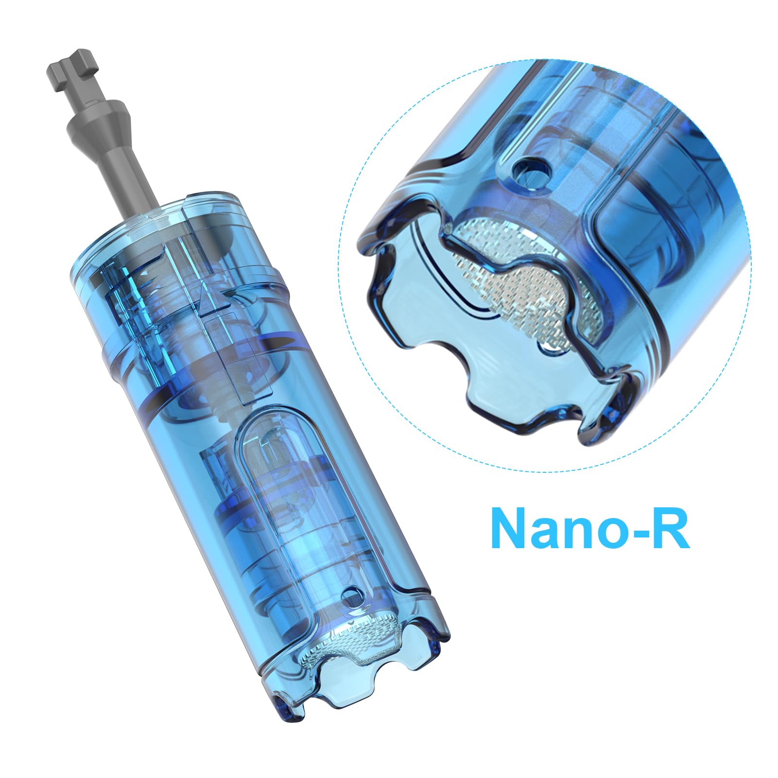 Dr.pen M9 10 Stück Kartuschen Nano-R | M9 Original-Chip | Nano-R: Tägliche Pflege & Make-up Base, schonend für sensible Haut. Ebener Teint, feinere Poren