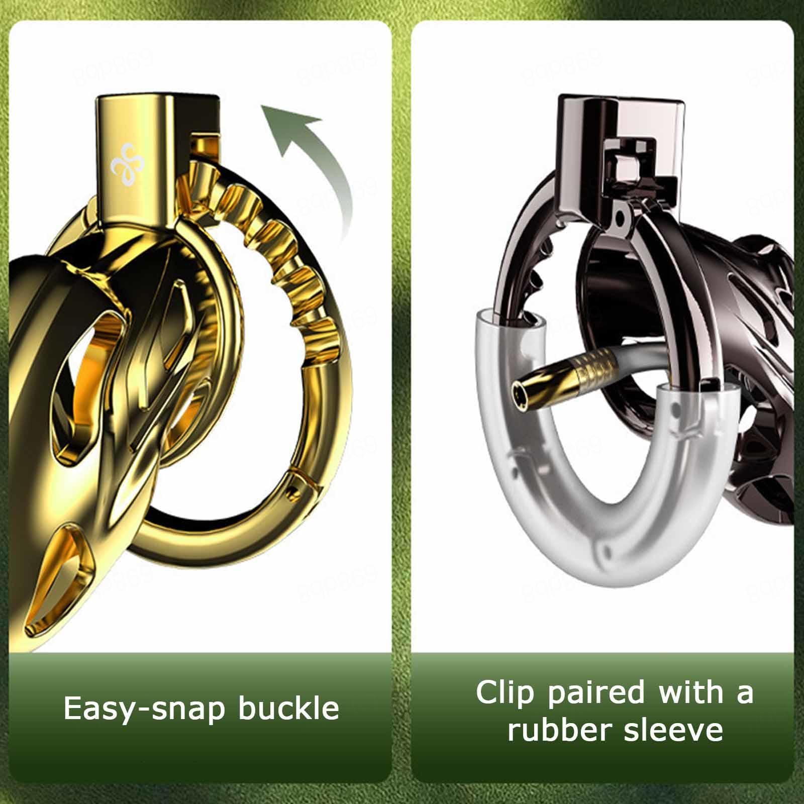 Chastity Cage Männer Metall Verstellbar Keuschheitskäfig Herren Metall,A