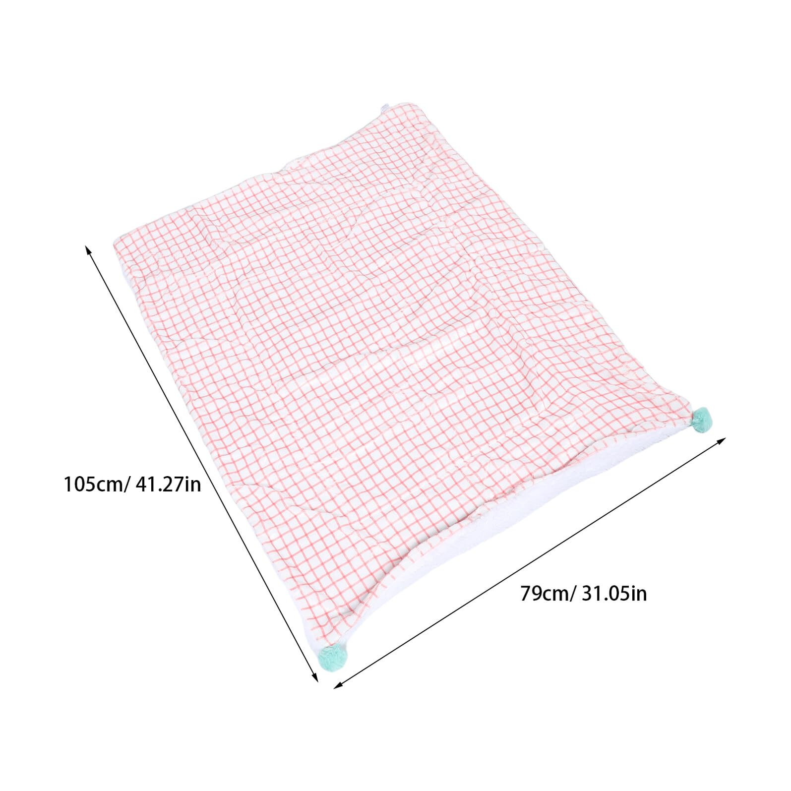 BESTonZON Coperta per Animali Domestici da Interno Morbida e Calda per Gatti e Cani Lavabile e Riutilizzabile Adatta per Divano Letto o Gabbia Dimensioni