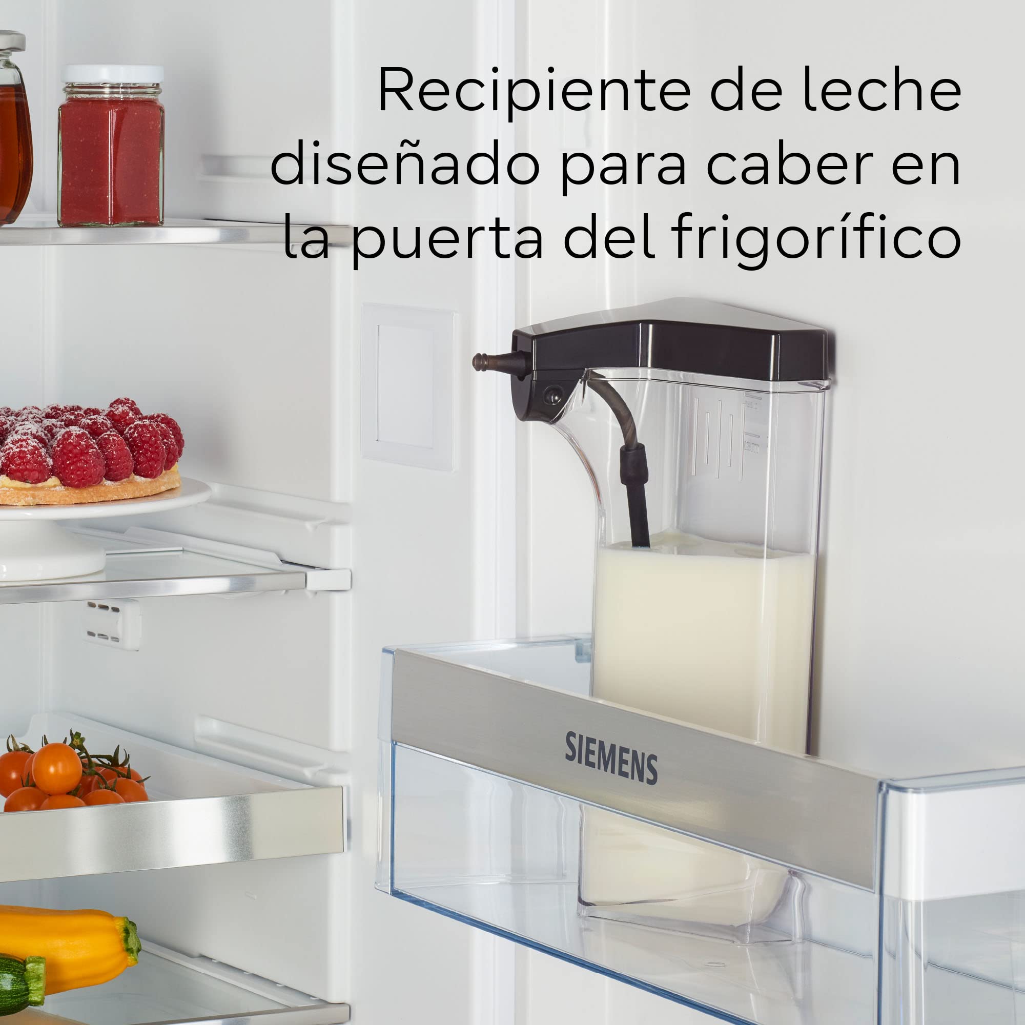 Siemens - Cafetera Superautomática, EQ700, Pantalla iSelect de 5", coffeWorld, Molinillo, Home Connect, Acero Inoxidable, TQ707R03