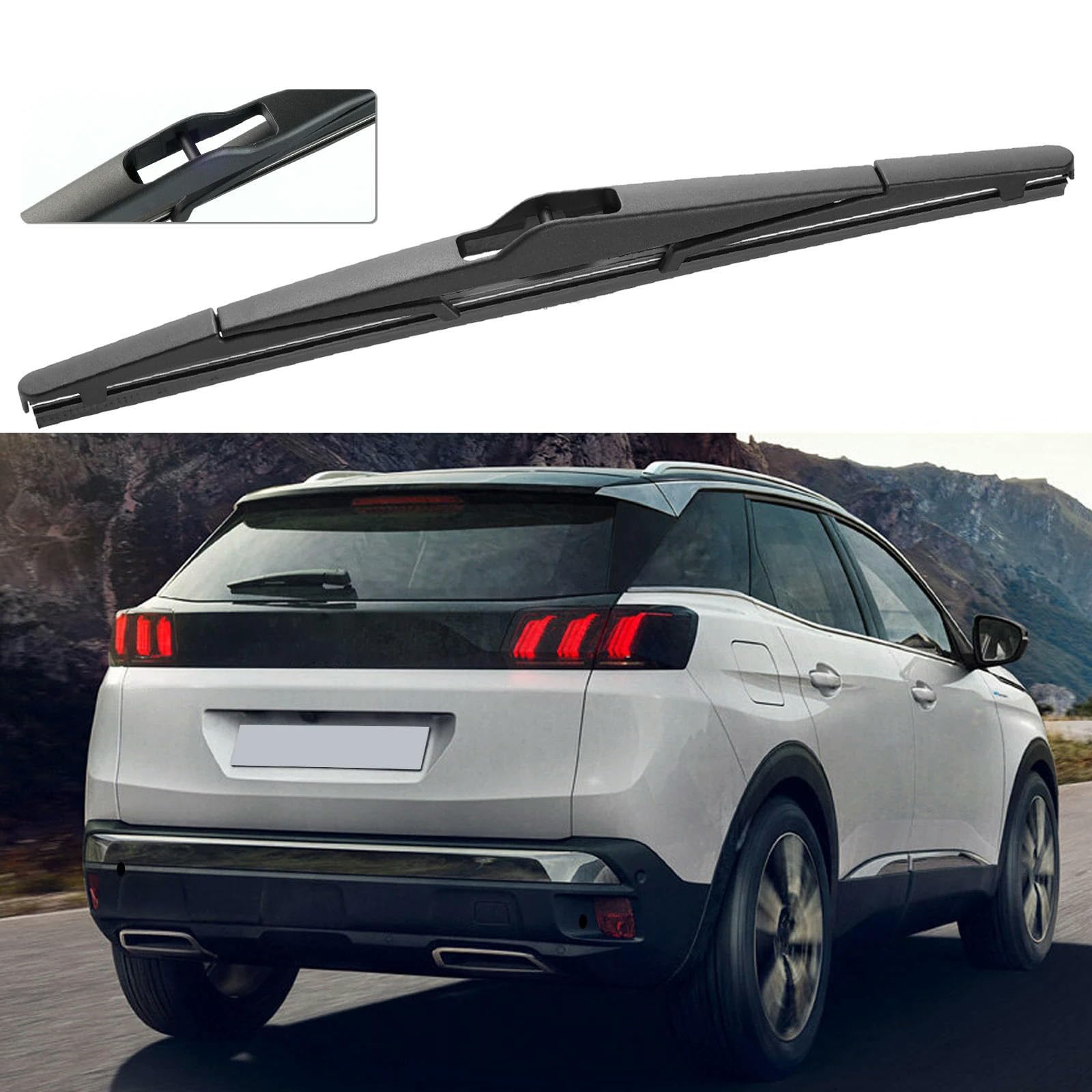 Spazzola tergicristallo Posteriore per Auto, per Peugeot 3008 2017-2023