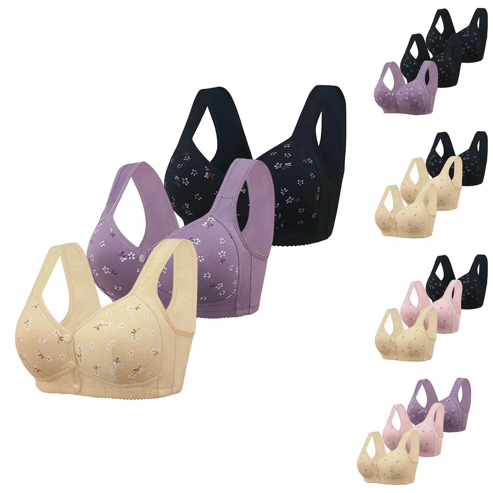 Générique soutien gorge post mastectomie ouverture devant,Soutien Gorge fermeture devant Sans Armature Brassiere Post Operatoire Cancer Du Sein Soutien-Gorge Push-Up Quotidien