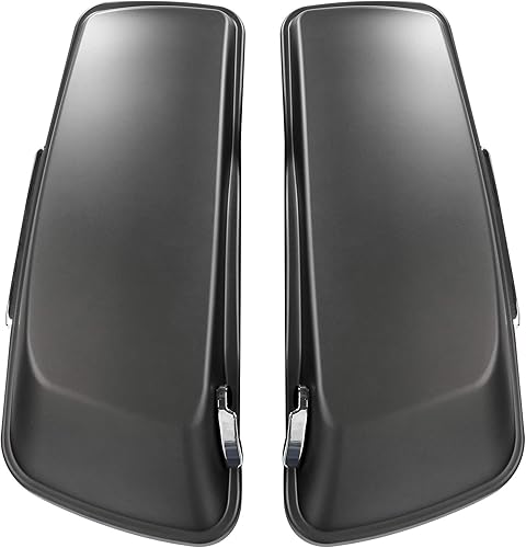 Vista 23 de TCMT Auburn Sunglo/Agujero Negro Con Rich Bourbon Duro Alforjas Para Harley Touring Street Electra Glide Ultra Limited 2014-2023 Auburn Sunglo &