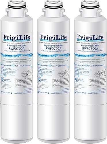FrigiLife DA29-00020B - Filtro de agua para frigorífico Samsung DA29-00020B, DA29-00020B-1, paquete de 3