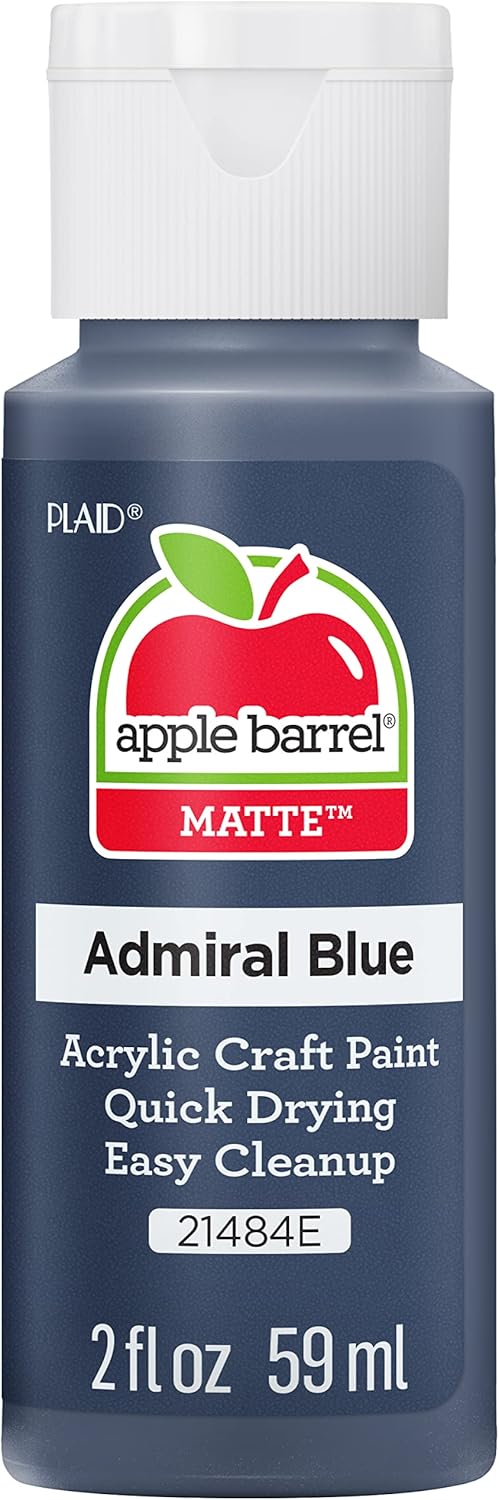 Apple Barrel Admiral Blue Paint Review (21484): The Ultimate Crafter's Choice?