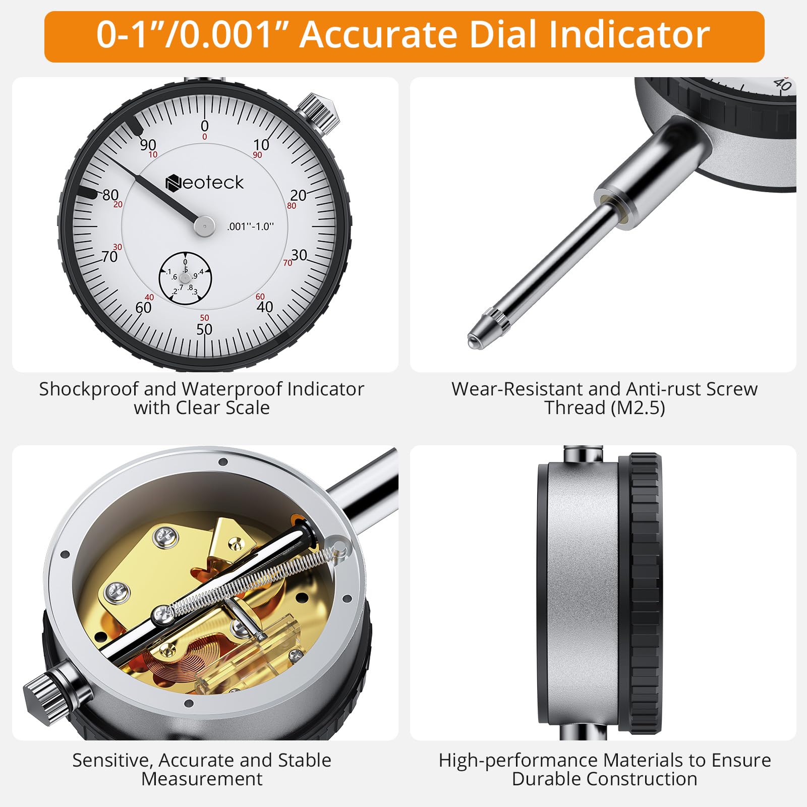 Disc Brake Rotor Gauge - Measure Warping & Wear -3