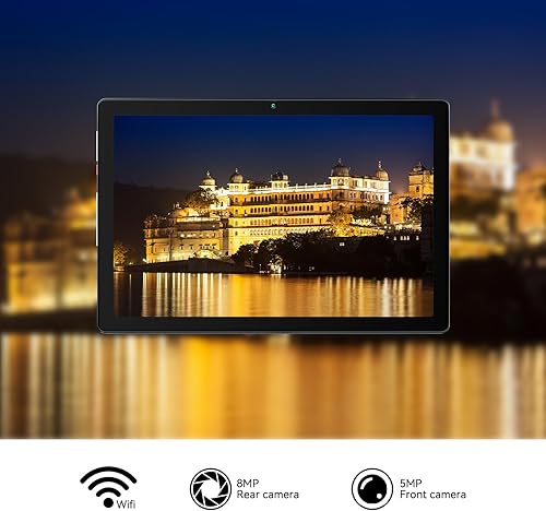 Miniatura 4 de HiGrace Tablet 10 pulgadas Android 13 Go Tablet con procesador de cuatro núcleos, 6GB RAM+64GB ROM+128GB de expansión, 5000mAh, WiFi, Bluetooth,