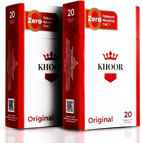 Vista 7 de KHOOR Cigarrillos de mentol a base de hierbas, 2 paquetes de sabor a mentol, alternativa satisfactoria para fumadores que buscan una alternativa