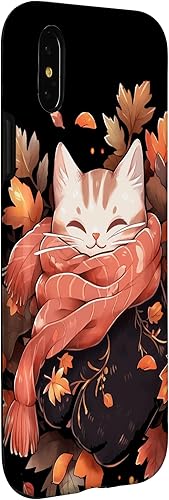 Miniatura 9 de Funda para iPhone 1212 Pro Cat Kitten Otoño Temporada Otoño Hojas Acción de Gracias