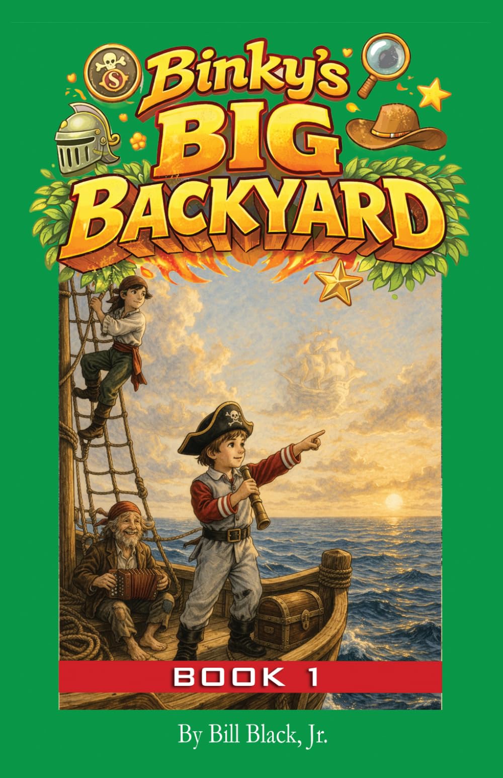 Binky's Big Backyard - Book 1: A Binky Adventure Book