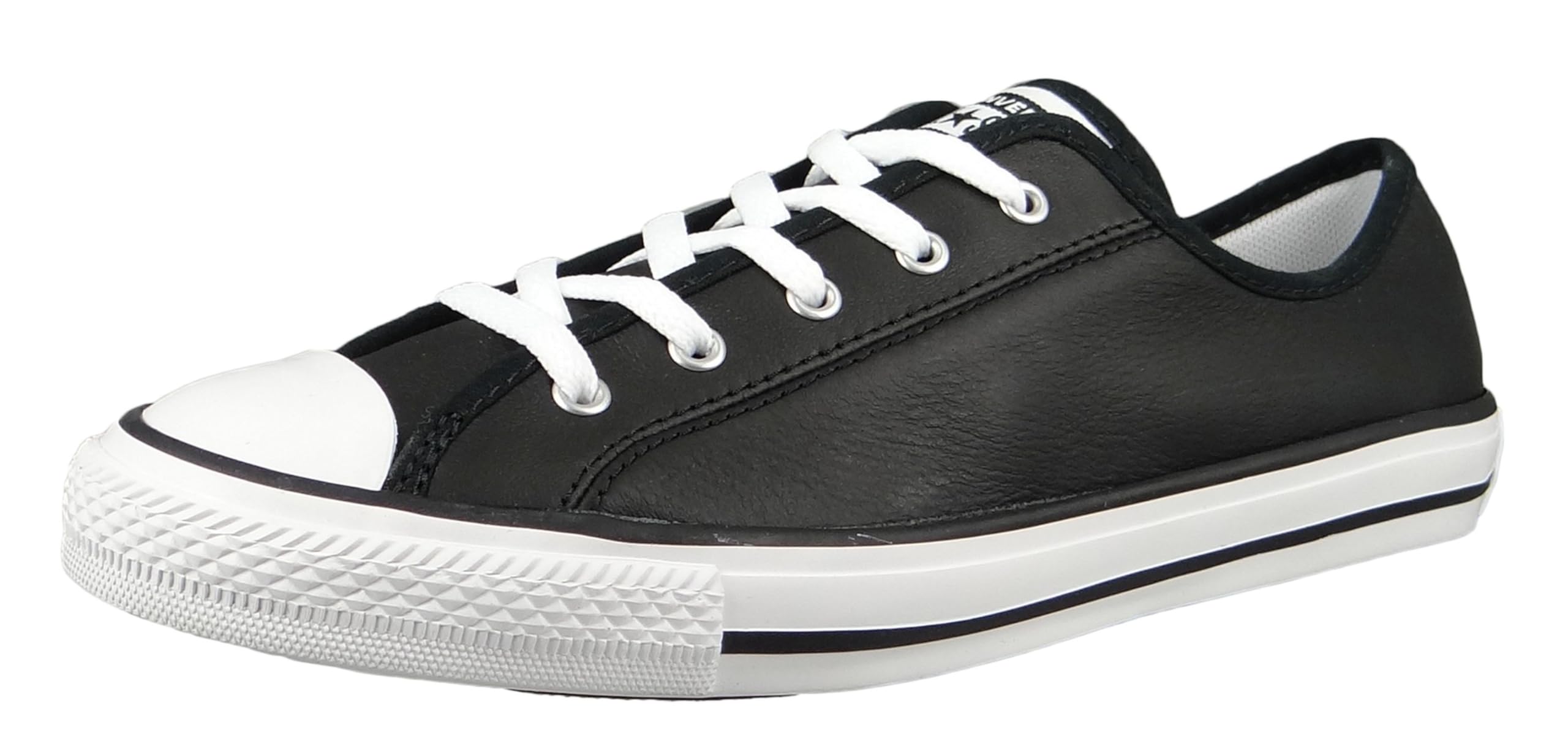 Converse Chuck Taylor All Star Dainty - Ox - Black/White/White Leather