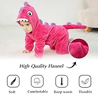 Vista 17 de TONWHAR Disfraz unisex de Halloween de animales para bebé y niño pequeño para otoño e invierno