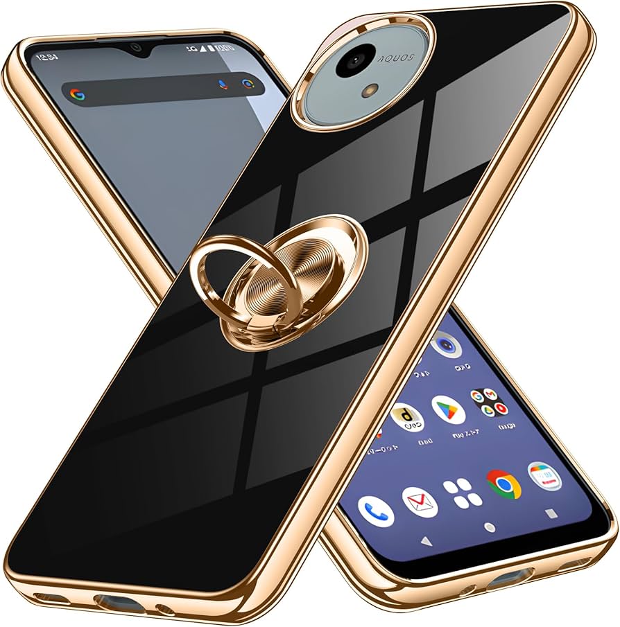 Amazon.co.jp: AQUOS wish4 SH-52E ケース リング付き アクオス