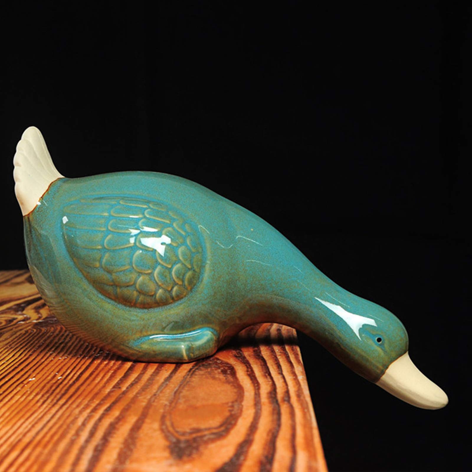 Statuetki i figurki ceramiczne dekoracje, rzeźby zwierząt do salonu, na zewnątrz lub wewnątrz, do ogrodu, stawu, rękodzieła artystycznego, zestaw