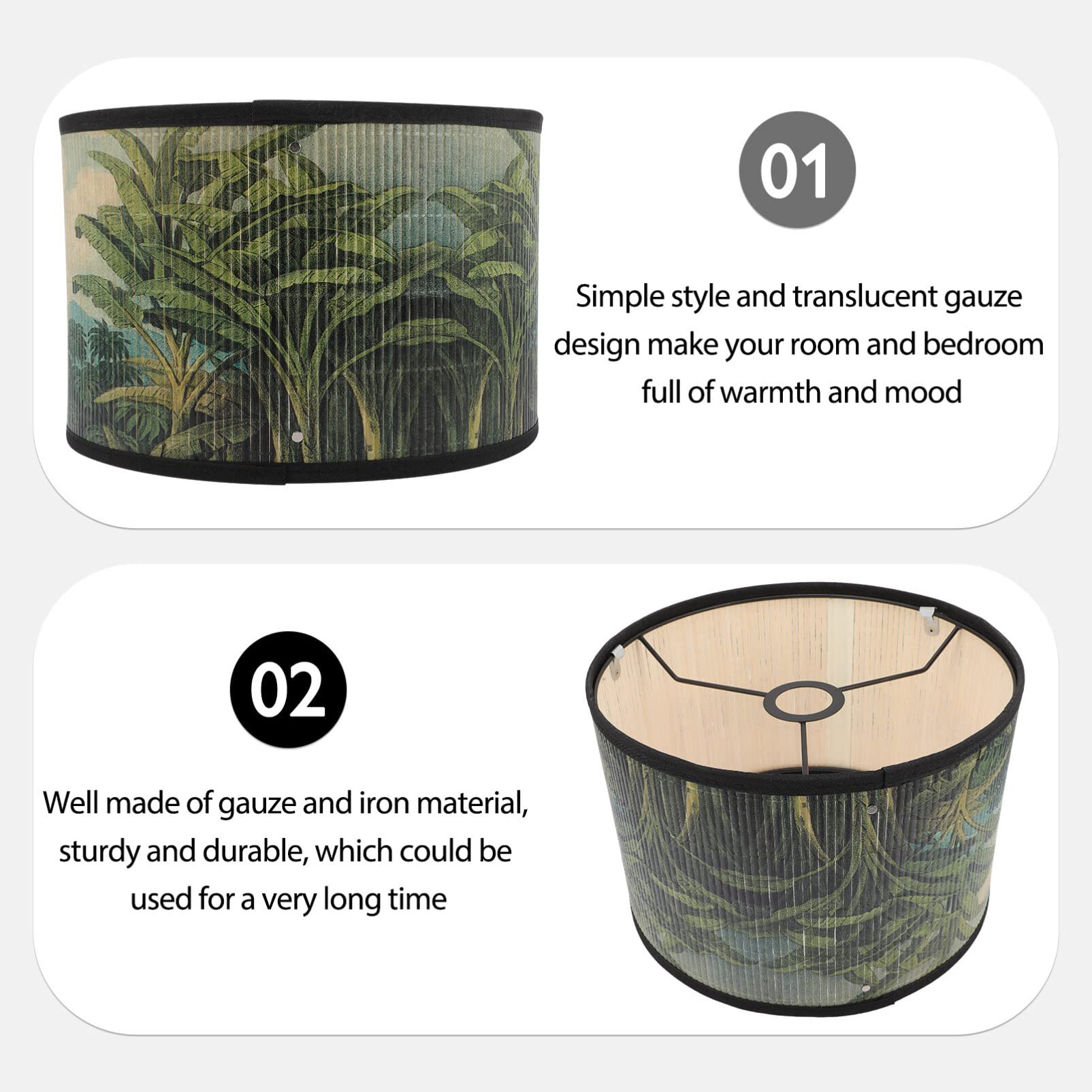 Homoyoyo Abat-jour Pour Lampe Suspendue Couverture De