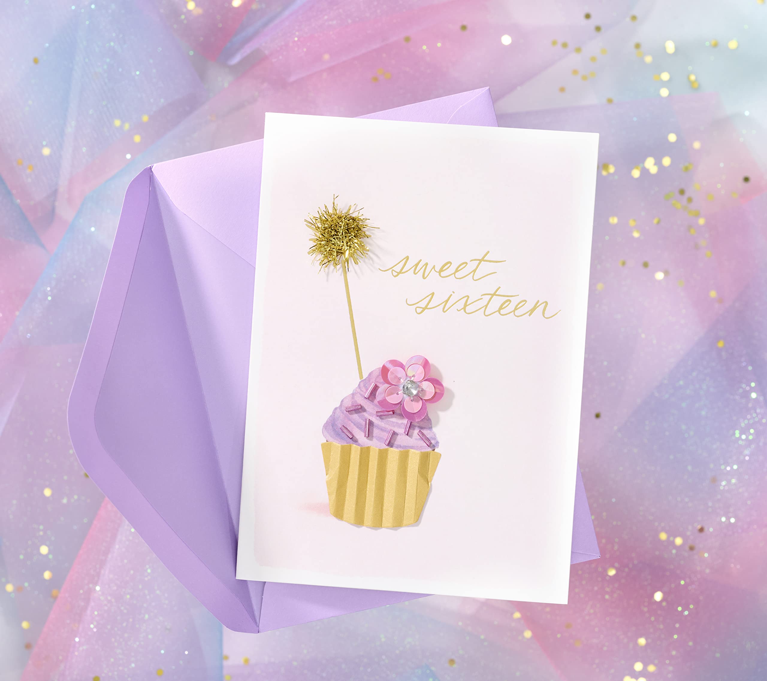 Papyrus Biglietto di auguri per il 16° compleanno per lei (Amazing, Smart, Beautiful You