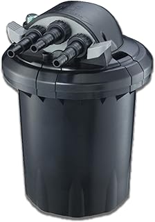 HALF OFF PONDS HOPPF1000 Pressure Filter 7-Watt for Ponds to 1,000 Gallons