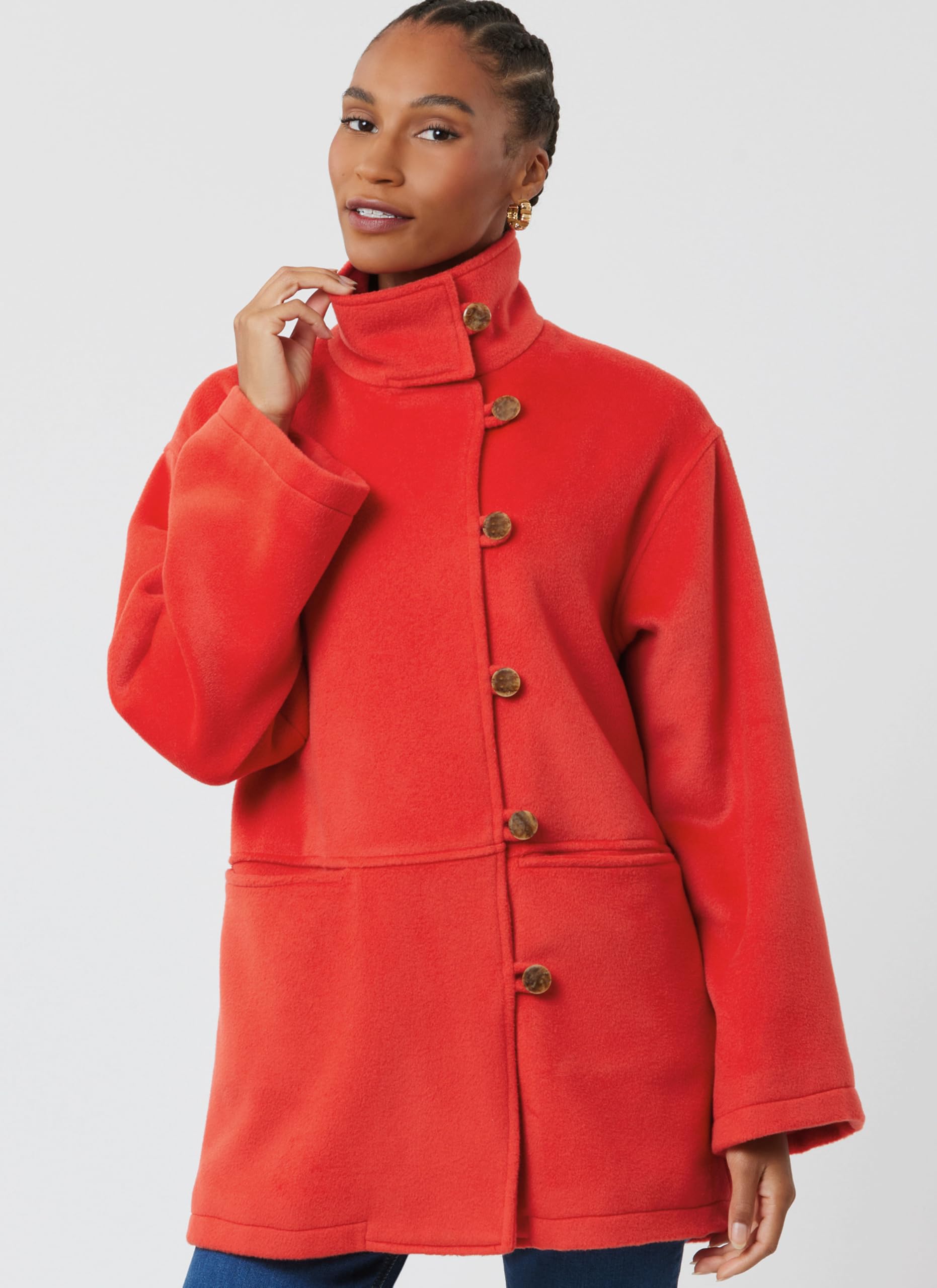 Amazon.com: Simplicity SS3072A Misses' Loose-Fitting Lined Jackets
