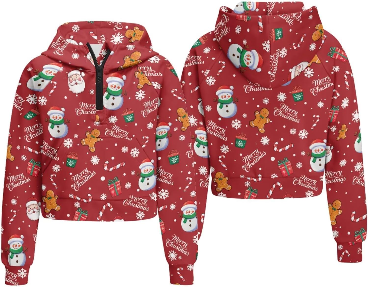 Sweatshirts for Girls Kids Half Zip Up Pullover Hoodies Long Sleeve Sweatshirts with Pockets Fall Winter Clothes