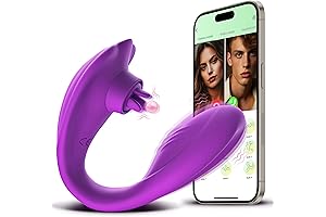 Remote Control Vibrator Sex Toy - Clitoral Licking G Spot Vibrator with 20 Modes