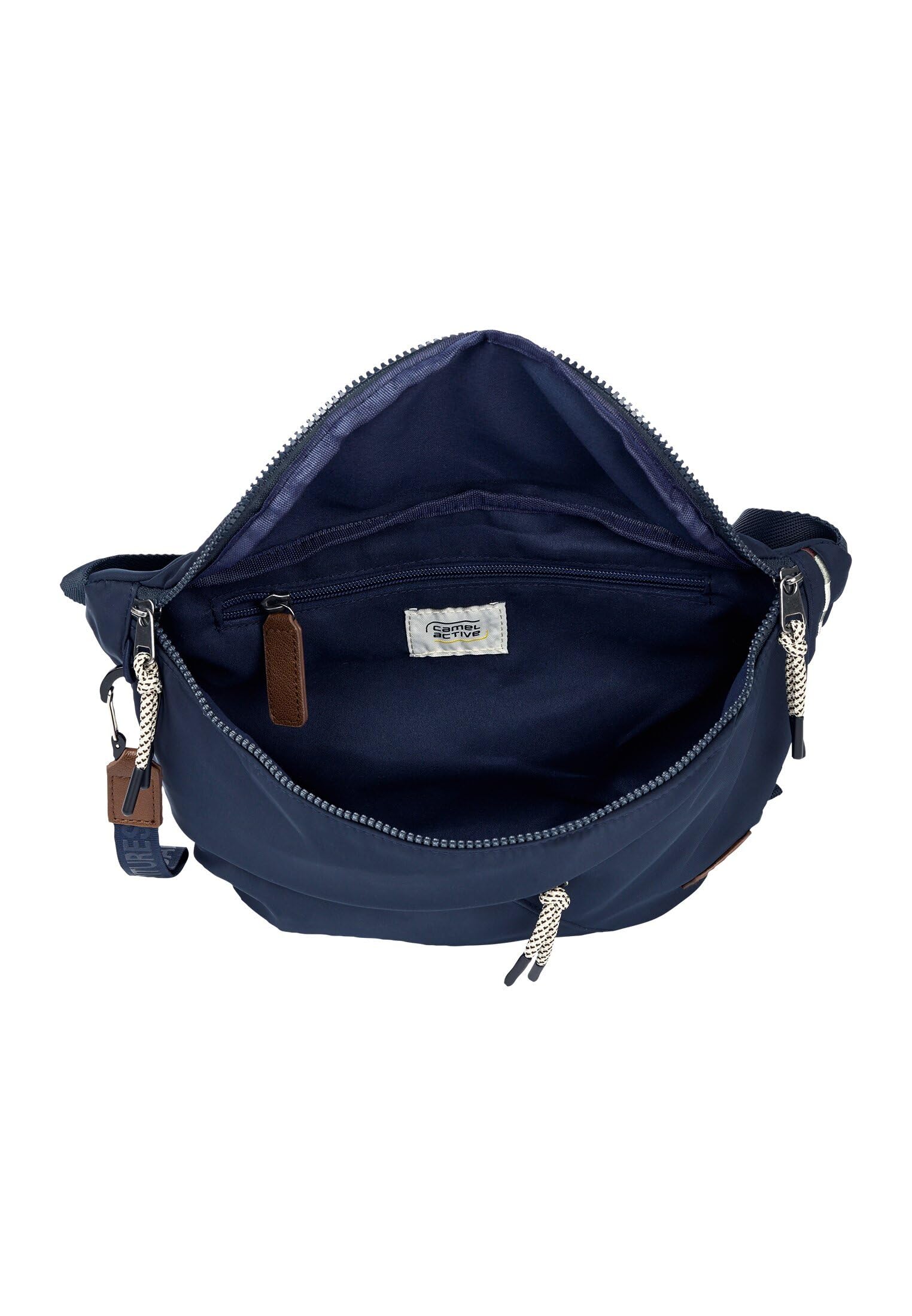 camel active Aurum Damen Gürteltasche Bauchtasche Groß Dunkelblau