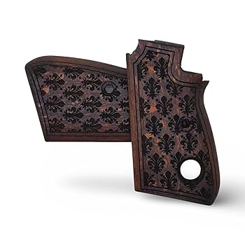 ヒデロー　Beretta 木製グリップ エンボスロゴ付き ヒデロー Beretta 木製グリップ エンボスロゴ付き Amazon.com