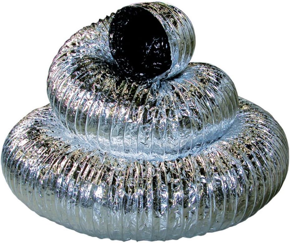 ACDC825M 8-Inch Perma, 25-Feet Air Duct, 8, Stainless Steel