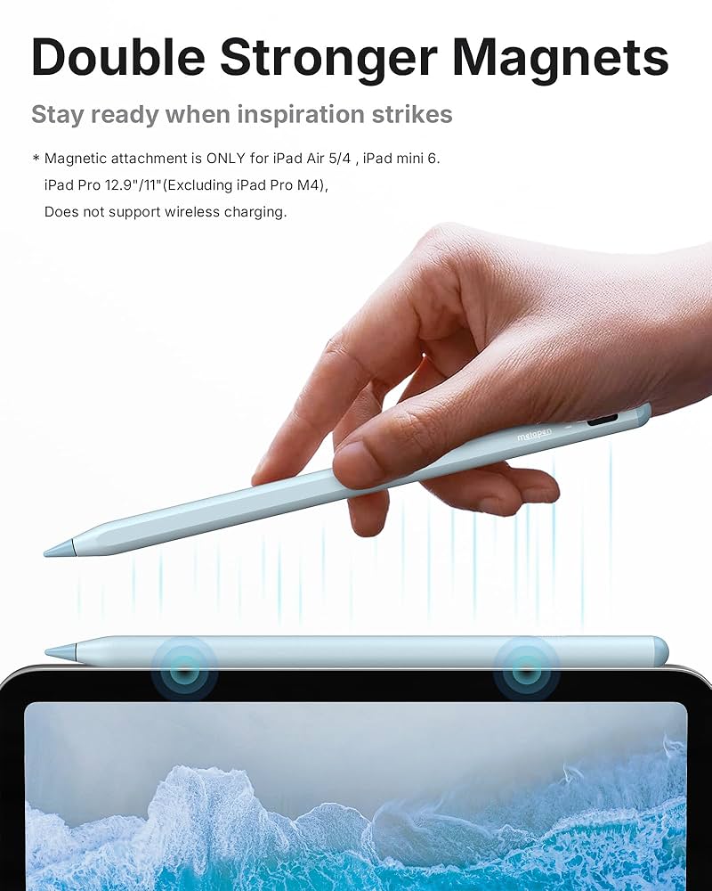 Amazon.com: Metapen Pencil A8 for Apple iPad 2018-2025, (2X