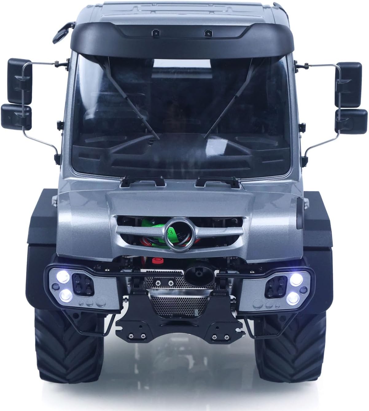 4X4 1/14 Remote Control Rock Crawler U535 Lite RC Off Road Vehicle Climbing Cars 2Speed Transmission Differential Locks RTR Hobby Grade Model for Ages 14+(Grey)