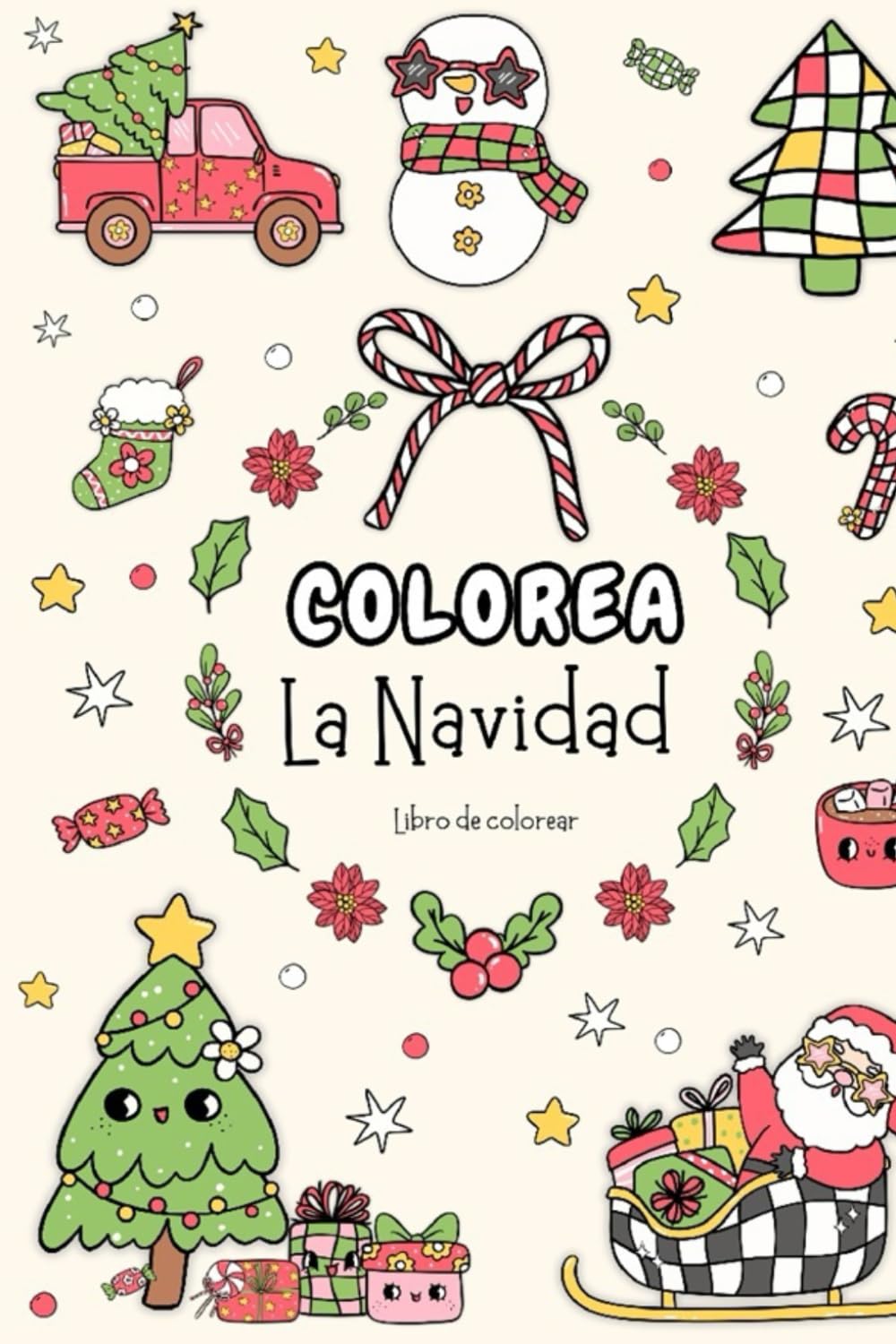 Colorea la Navidad: Libro de colorear