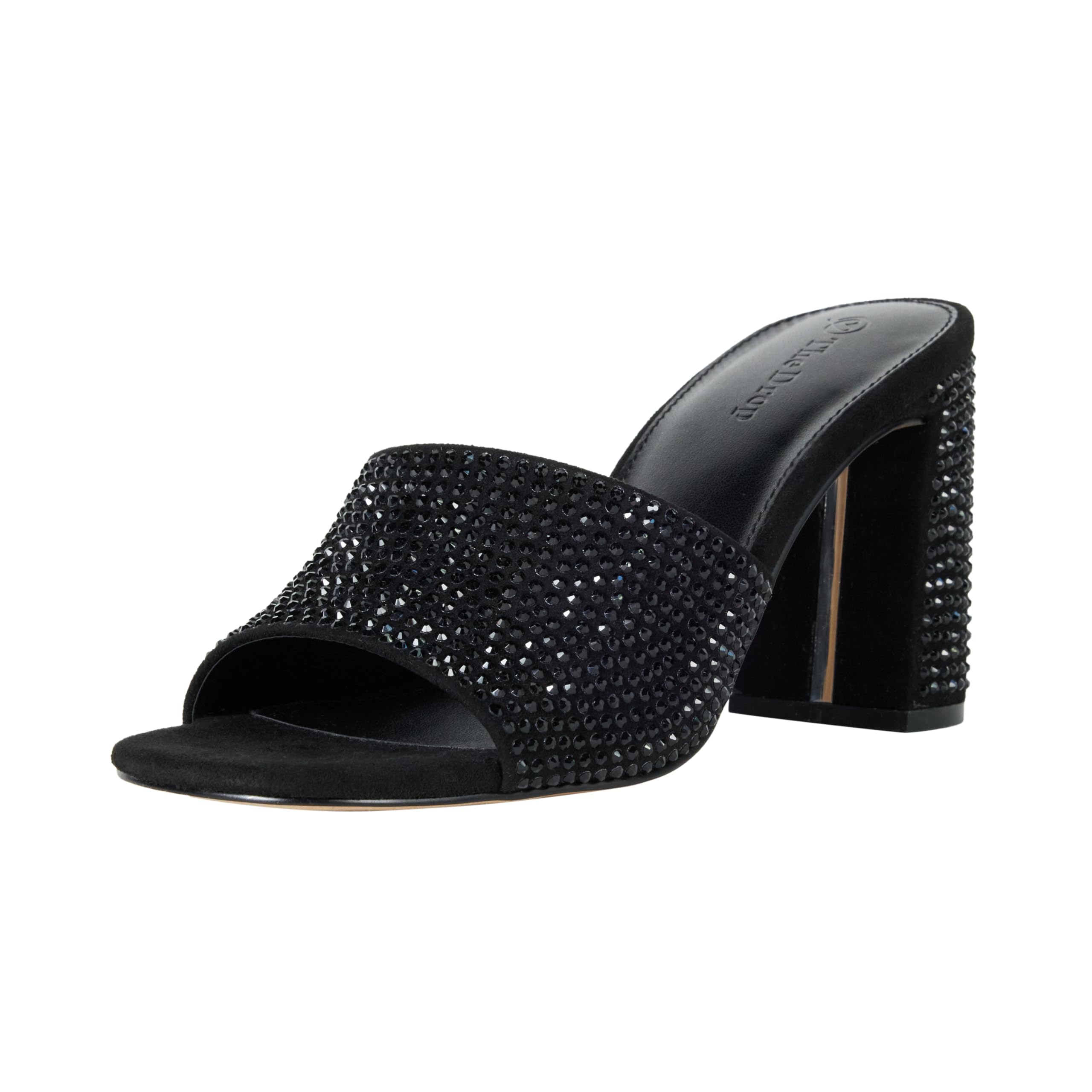 The Drop Women's Pattie High Block-Heeled Mule Sandal