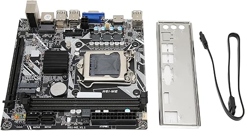 Miniatura 9 de Placa base para computadora de escritorio H6 ME, zócalo LGA 1155, DDR3, SATA2.0 x 4, PCIe 16X, USB 2.0 x 10, VGA, HDMI, M.2, NVME M.2, pin de