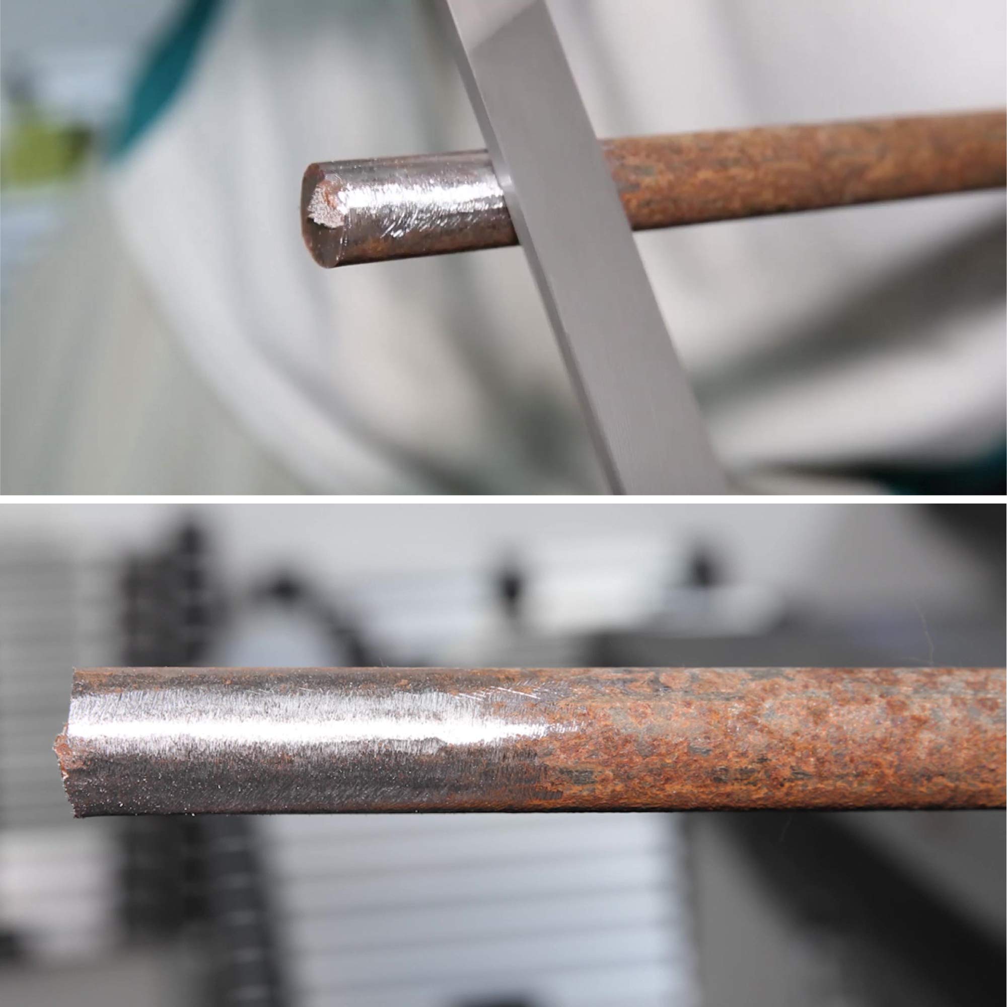 TOTAL – Set mit 5 Dateien | 200 mm (8'') | Flachfeile, halber Umfang, rund, dreieckig und quadratisch | Ideal für Tischlerei | Zum Feilen von Holz, Kunststoff oder Metall | Türkisfarbener Stahl