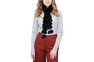 Ultra-Cozy Genuine Fur Scarf: A Luxurious Embrace for Winter