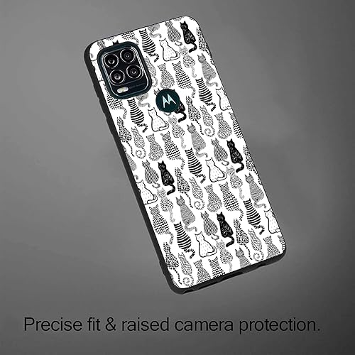 Miniatura 2 de Funda compatible con Motorola Moto G Stylus 5G, divertida y bonita funda de gato para mujeres, niñas, hombres y niños, TPU a prueba de golpes