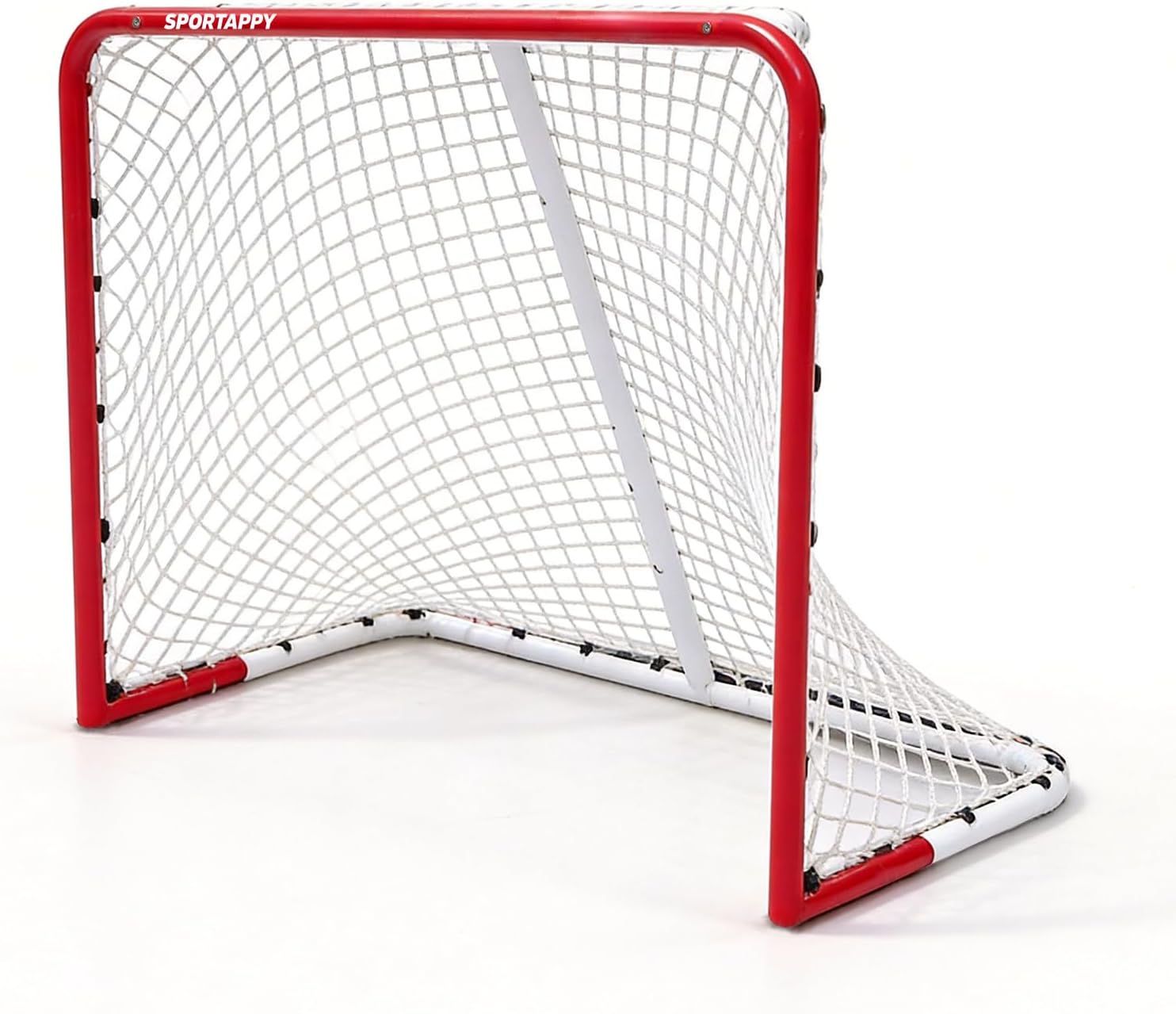 Street Hockey Goal Net, Steel Frame for Hockey Training, 2 Sizes | Durable Rust-Resistant Hockey Training Equipment, Heavy Duty Steel Frame for Practice, Roller Hockey Sports Outdoor & Indoor