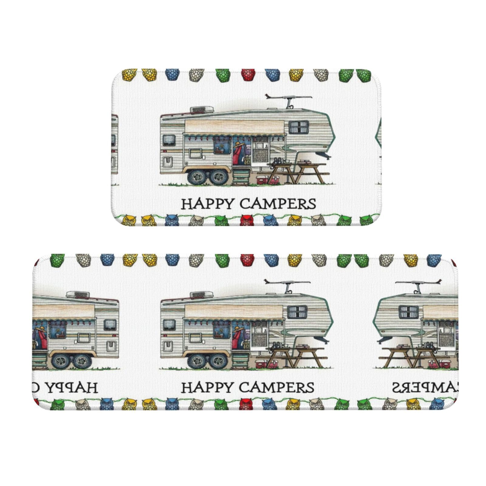 Tapis de cuisine absorbants lot de 2 et confort de chef de ferme
