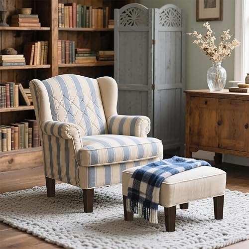 Miniatura 9 de AORYVIC Patas de madera para muebles de 8 pulgadas, juego de 4 patas cuadradas de repuesto, color marrón, para sillón otomano, sillón reclinable,