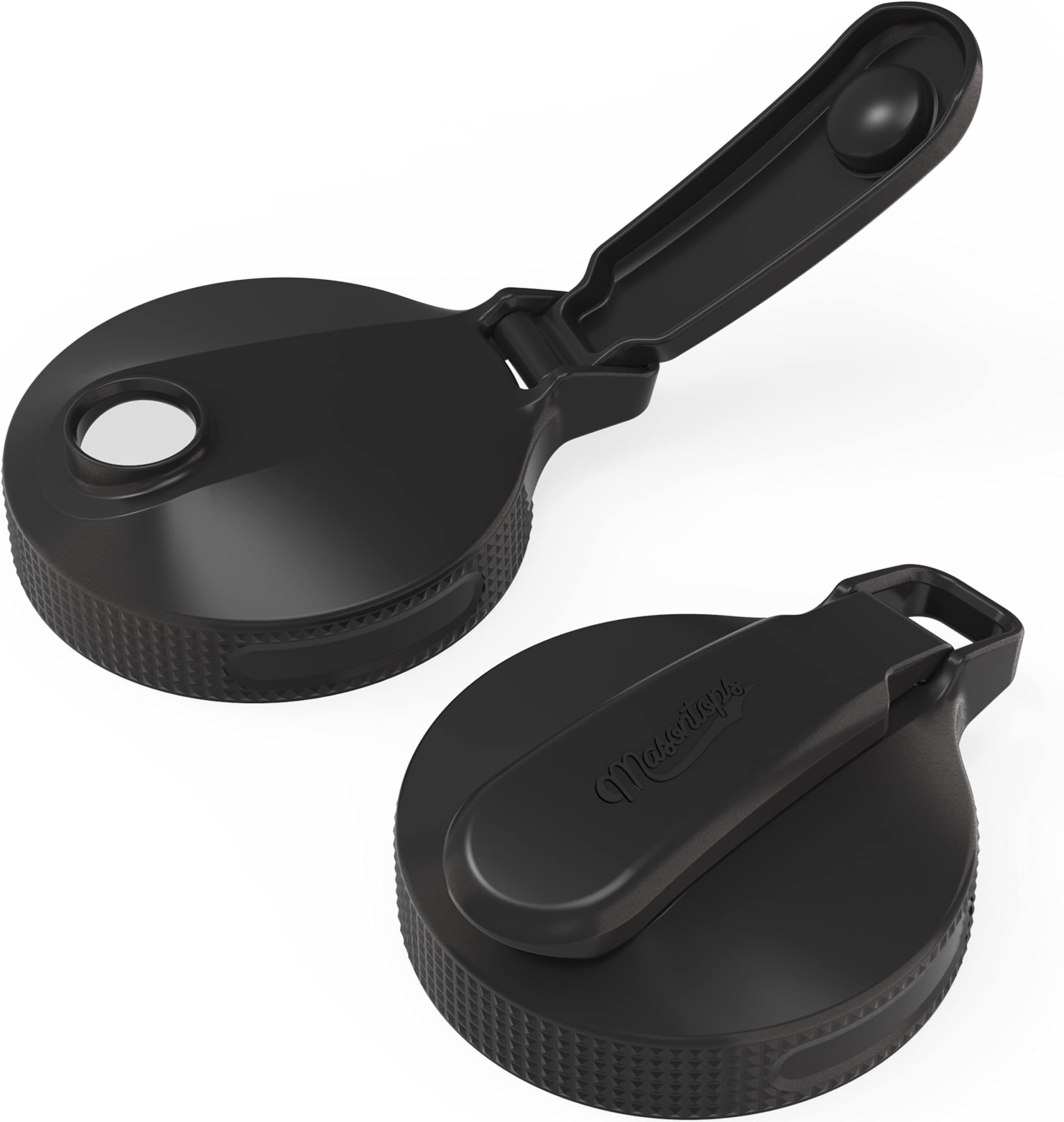 Multi Top - 2PK - Wide Mouth Mason Jar Lids with Pour Spout and Flip Cap – Sip, Pour, Store & More - Jar Not Included