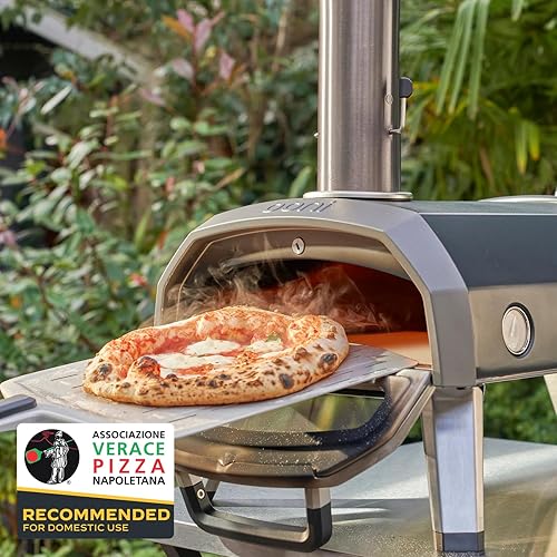 Miniatura 4 de Ooni Karu - Horno de pizza multicombustible para exteriores de 12 G + ooni de 12 pulgadas de cáscara de pizza perforada + ooni Karu 12 funda de