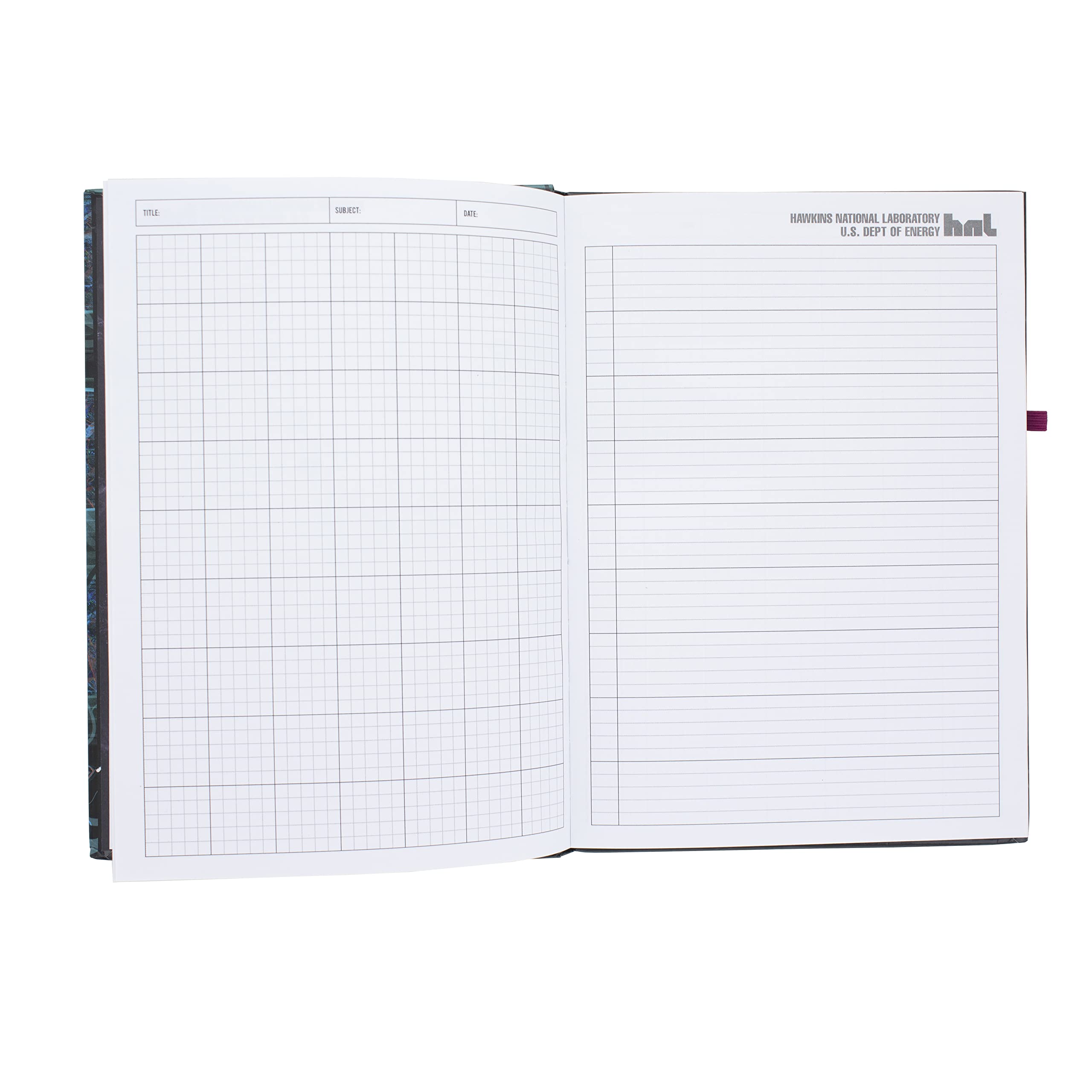 HAWKINS Paladone Quaderno Stranger Things Lab CDU 12 Taccuino Cambio Colore Multicolore