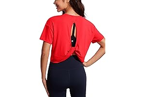 Chic Summer Crop Top: Elevate Your Activewear with Open Back Charm