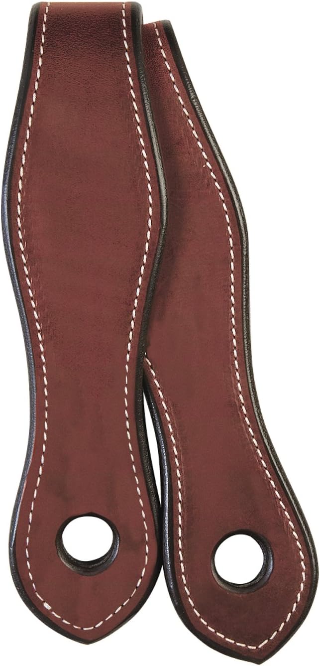 Weaver Leather English Bridle Leather Slobber Straps Chestnut, 2 x 17